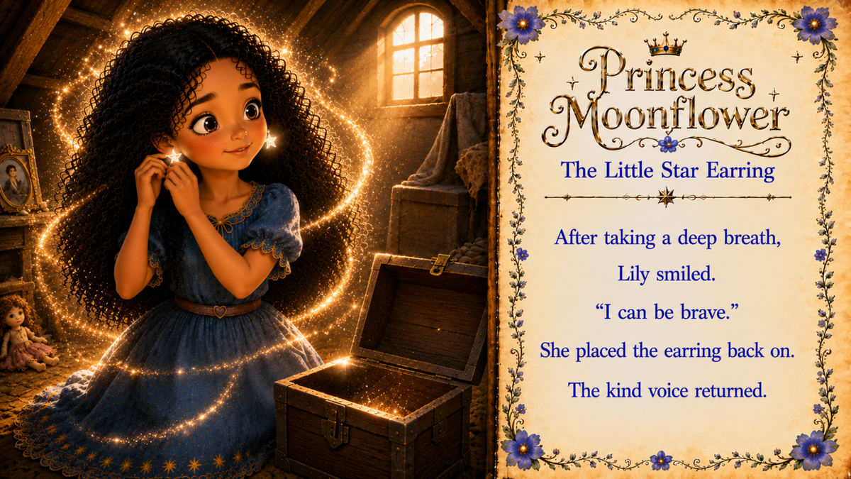 Princess Moonflower: The Little Star Earring | Magical Children’s Digital Storybook PDF