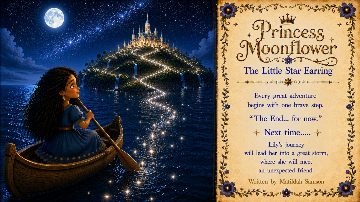 Princess Moonflower: The Little Star Earring | Magical Children’s Digital Storybook PDF