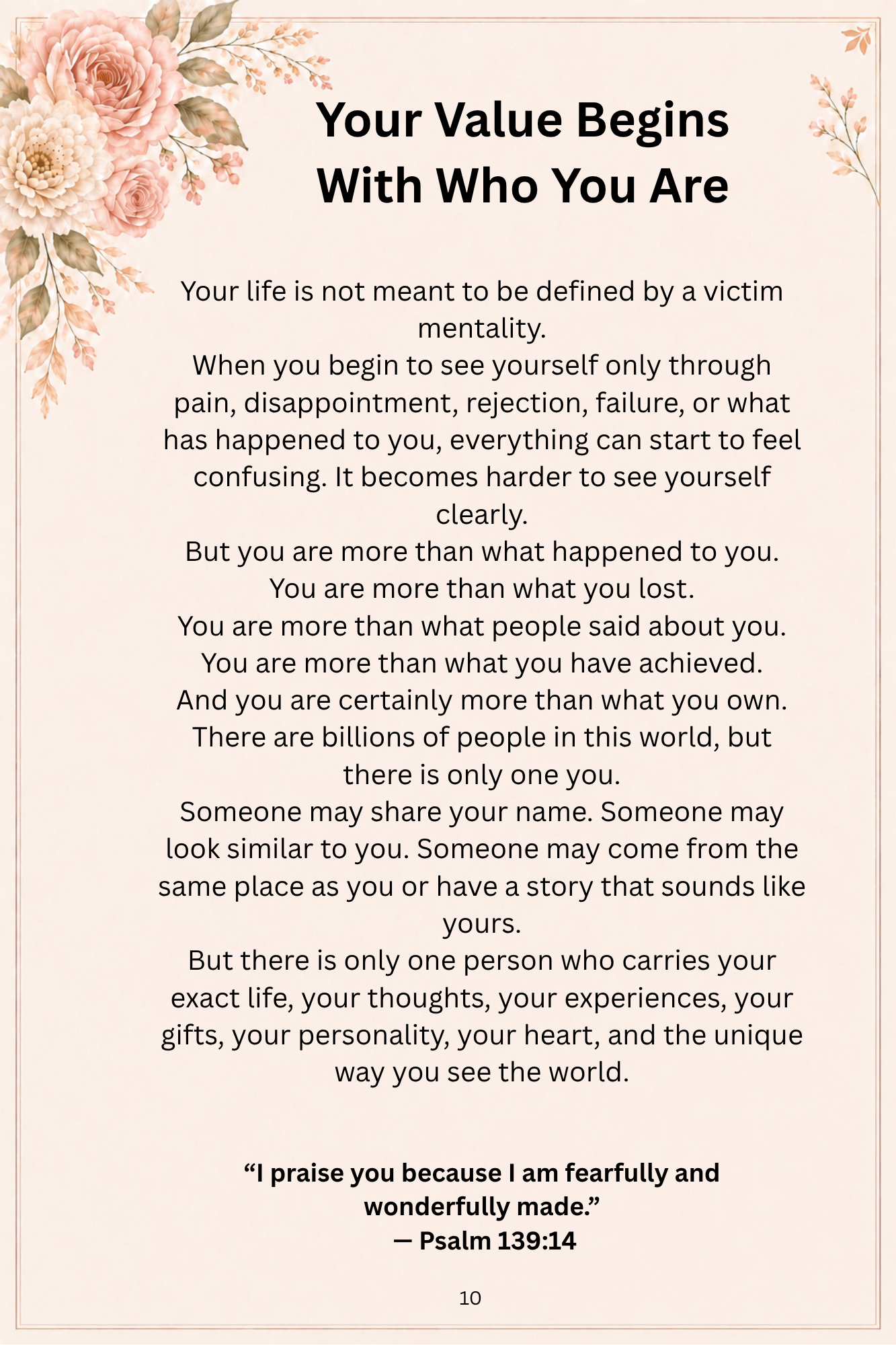 Rediscover Your Worth | Christian Self-Worth Journal